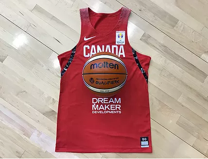 Canada Basketball t-shirt avec le logo de Dream Maker Development